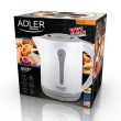 Adler AD 1244 electric Veekeetja 2.5 L 2200 W White