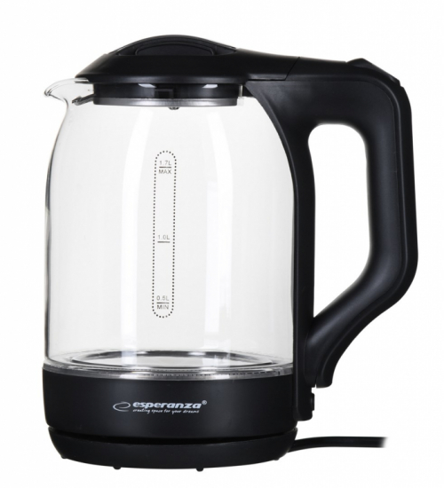 Esperanza EKK025K Electric Kettle 1.7 L Black, Multicolor 1500 W