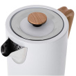 Adler | Kettle | AD 1347w | Electric | 2200 W | 1.5 L | Stainless steel | 360° rotational base | White