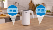 Bosch TWK2M161 electric Veekeetja 1.7 L 2400 W White