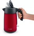 Electric Veekeetja Bosch TWK 7L464, 2400 W, 1.7 l Red