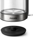 Philips 5000 series HD9339/80 electric Veekeetja 1.7 L 2200 W Black, Stainless steel, Transparent