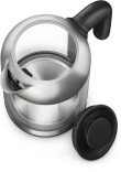 Philips 5000 series HD9339/80 electric Veekeetja 1.7 L 2200 W Black, Stainless steel, Transparent