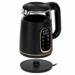 Adler Kettle 1.7 l LED display, temperature control AD 1305 black gold