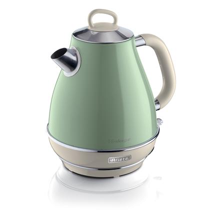 Ariete Vintage Kettle 2869/04 Standard 2000 W 1.7 L 360° rotational base Light green