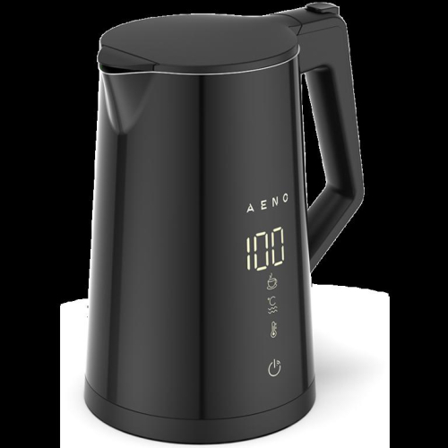 AENO Electric Veekeetja EK7S Smart: 1850-2200W, 1.7L, Strix, Double-walls, Temperature Control, Keep warm Function, Control via Wi-Fi, LED-display, Non-heating body, Auto Power Off, Dry tank Protection