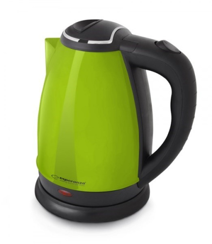 Esperanza EKK113G electric Veekeetja 1.8 L 1800 W Black, Green