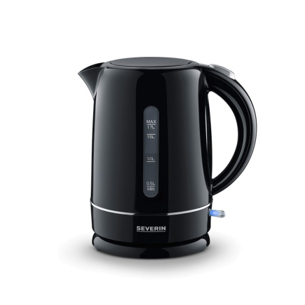 Severin WK 4322 electric Veekeetja 1.7 L 2200 W Black