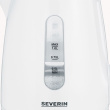 Severin WK 3411 electric Kettle 1 L 2200 W White
