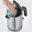 Severin WK 3489 electric Veekeetja 1 L 2400 W Black, Silver