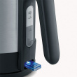 Severin WK 3409 electric Kettle 1.7 L 2200 W Black, Stainless steel
