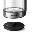 Philips | Veekeetja | HD9339/80 | Electric | 2200 W | 1.7 L | Stainless steel/Glass | 360° rotational base | Black/Silver