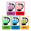 Esperanza EKK027 electric Veekeetja 1.7 L 2200 W Black, Transparent
