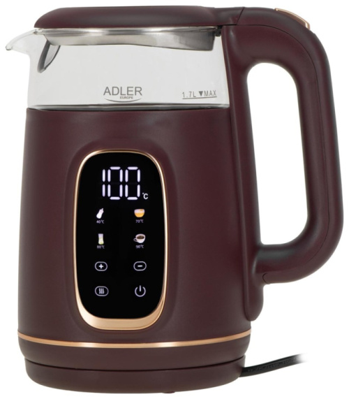 ADLER AD 1305 burgundy electric Veekeetja