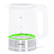 Mesko | Veekeetja | MS 1301w | Electric | 1850 W | 1.7 L | Glass/Stainless steel | 360° rotational base | White