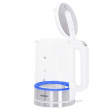 Mesko | Veekeetja | MS 1301w | Electric | 1850 W | 1.7 L | Glass/Stainless steel | 360° rotational base | White