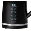 Adler Veekeetja with LED display | AD 1350 | Electric | 2200 W | 1.7 L | Stainless Steel | 360° rotational base | Black