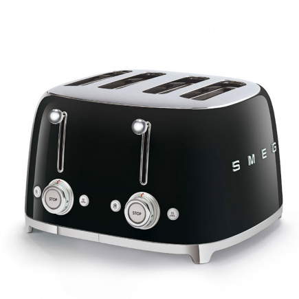 Smeg 50's Style Toaster TSF03BLEU Black