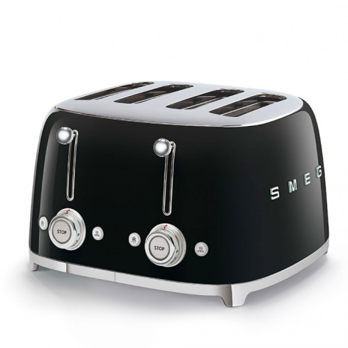 Smeg 50's Style Toaster TSF03BLEU Black