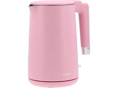 LUND ELECTRIC KETTLE 1.5L PINK COOL TOUCH