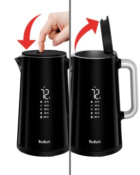 Tefal KO851 electric Veekeetja 1.7 L 1800 W Black