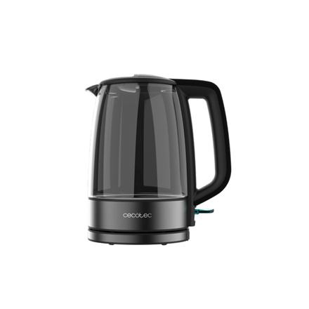 Cecotec Veekeetja | ThermoSense 340 Clear | Electric | 2200 W | 1.7 L | Glass | 360° rotational base | Clear