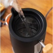 Cecotec Kettle | ThermoSense 400 | Electric | 3000 W | 1.7 L | Stainless steel/BPA | 360° rotational base | Black Woody