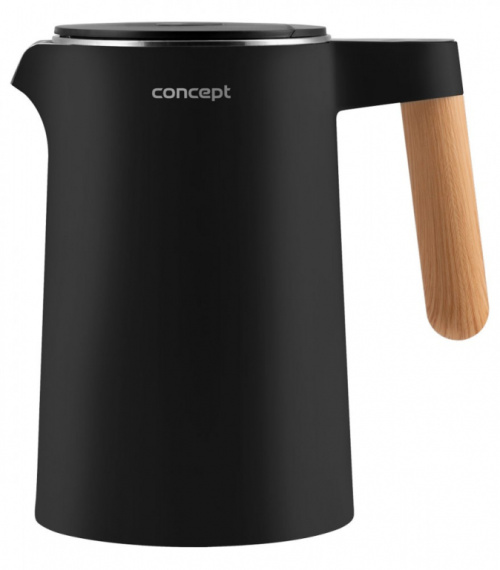 Concept Veekeetja 1,5L double wall black RK3301