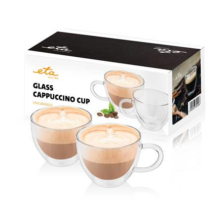 ETA | Cappuccino glasses | ETA518092010 | For coffee | 2 pc(s) | Glass