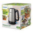 Philips Daily Collection HD9350/90 electric Kettle 1.7 L 2200 W Stainless steel
