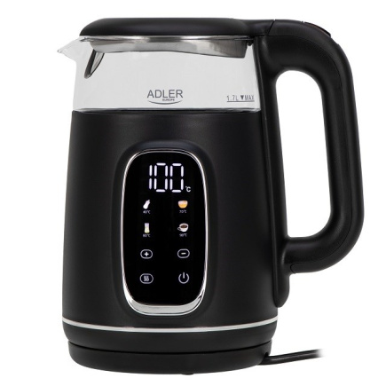 ADLER AD 1305 electric Veekeetja black/silver