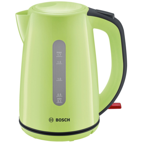 Bosch TWK7506 electric Veekeetja 1.7 L 2200 W Black, Green