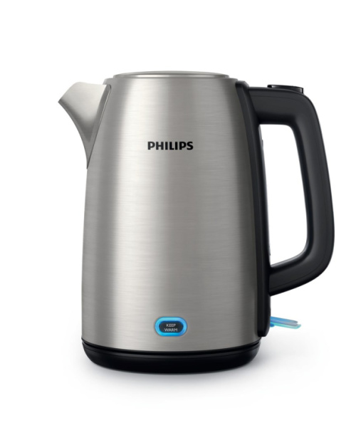 Philips Viva Collection HD9353/90 electric Veekeetja 1.7 L 2060 W Black, Stainless steel
