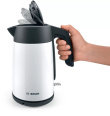 Electric Veekeetja Bosch TWK 7L461, 2400 W, 1.7 l White