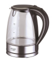 Adler AD 1225 electric Veekeetja 1.7 L Black,Stainless steel,Transparent 2200 W