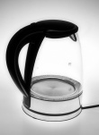Adler AD 1225 electric Veekeetja 1.7 L Black,Stainless steel,Transparent 2200 W