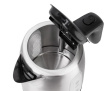 Adler AD 1273 electric Veekeetja 1 L 1200 W Black, Hazelnut, Stainless steel