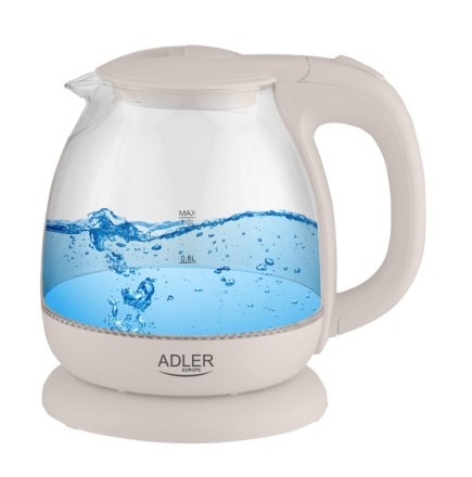 Adler AD 1283C electric Kettle 1 L 900 W Cream