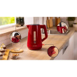 Bosch Veekeetja | TWK1M124 | Electric | 2400 W | 1.7 L | Plastic | 360° rotational base | Red