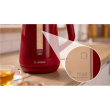 Bosch Veekeetja | TWK1M124 | Electric | 2400 W | 1.7 L | Plastic | 360° rotational base | Red