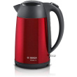 Bosch | Veekeetja | DesignLine TWK3P424 | Electric | 2400 W | 1.7 L | Stainless steel | 360° rotational base | Red