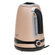 Adler | Veekeetja | AD 1295 | Electric | 2200 W | 1.7 L | Stainless steel | 360° rotational base | Golden