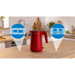 Bosch Veekeetja | TWK2M164 MyMoment | Electric | 2400 W | 1.7 L | Plastic | 360° rotational base | Red