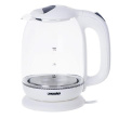 Mesko | Veekeetja | MS 1302w | Electric | 2200 W | 1.7 L | Glass | 360° rotational base | White