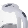 Mesko | Veekeetja | MS 1302w | Electric | 2200 W | 1.7 L | Glass | 360° rotational base | White