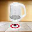 MPM MCZ-124 electric Kettle 1.7 L 2200 W White