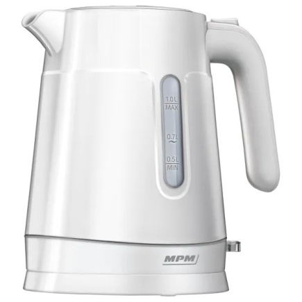 MPM MCZ-119 electric Kettle 1 L 2200 W White