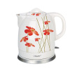 Feel-Maestro MR-066-RED FLOWERS electric Kettle 1.5 L 1200 W Red, White