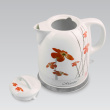 Feel-Maestro MR-066-RED FLOWERS electric Kettle 1.5 L 1200 W Red, White