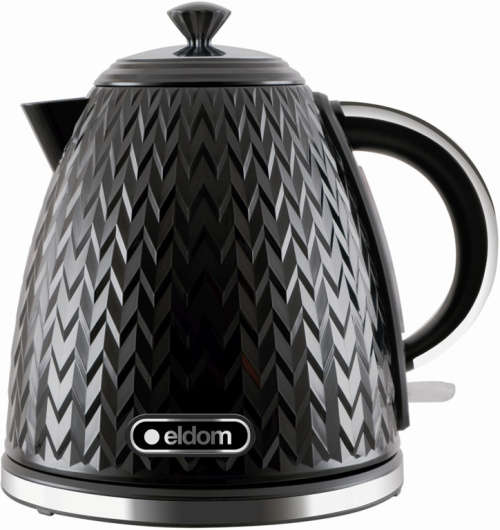 ELDOM NELA Veekeetja, 1.7 l capacity, 2000 W power, black